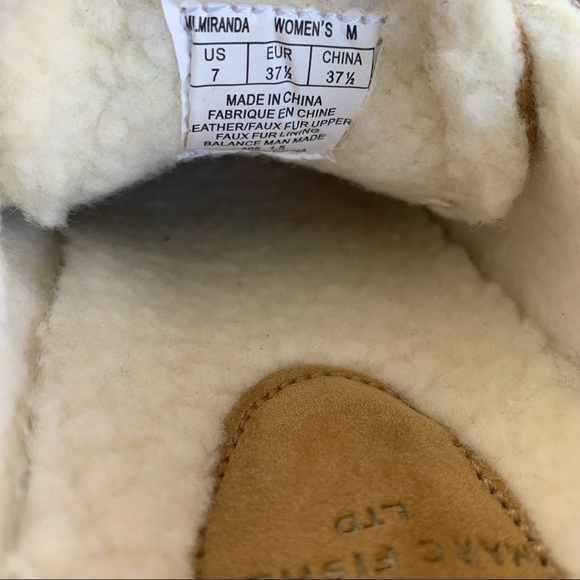 Marc Fisher Miranda Slip On Suede Sherpa Sneaker - Picture 7 of 9